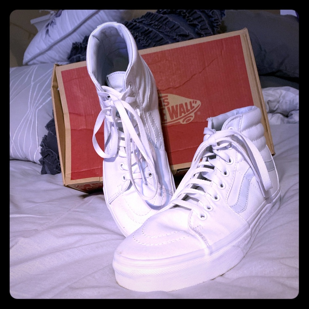 Vans High Tops. Wore twice